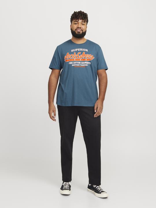Image du produit Jack & Jones Jjelogo Tee Ss O-Neck 2 Col Aw24 S Pls (7XL)