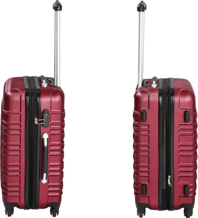 Produktbild tectake Hartschalenkofferset (106 l, M (50 - 90l), L (90 - 115l))