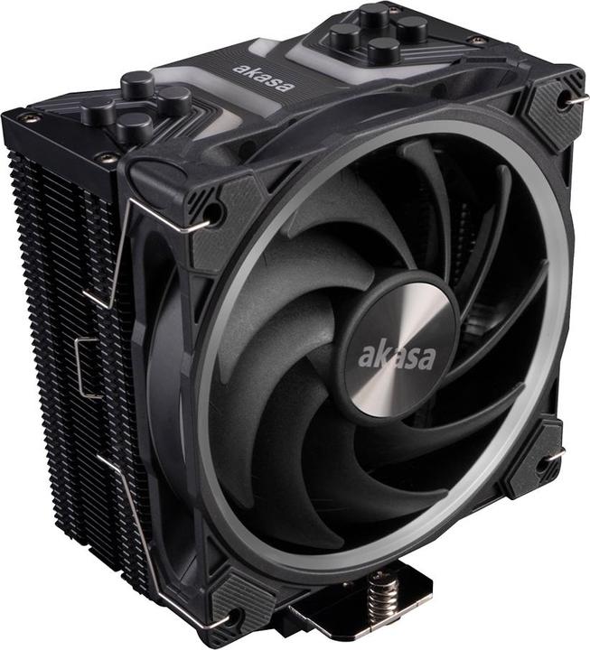 Actual product image Akasa Soho H4 Plus Processor Air cooler Black 1 pc(s) (153.60 mm)