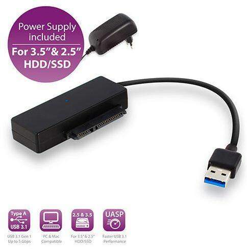 Produktbild MicroConnect USB3.0SATAHDDSSD Schnittstellenkarte/Adapter SATA