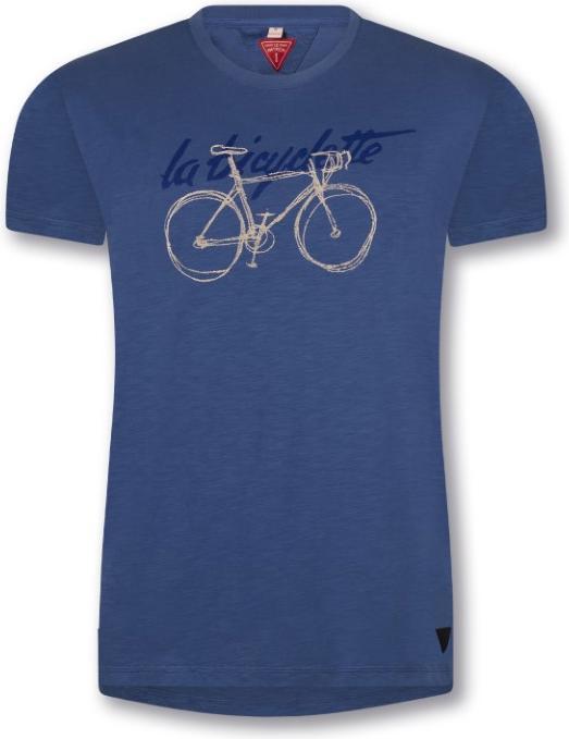 Patrón Spirits Company Le Patron La Bicyclette T-Shirt limoges bleu