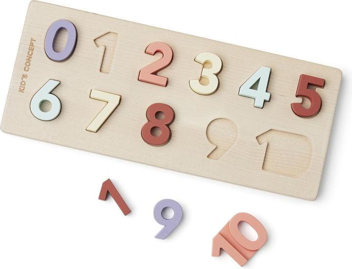 Actual product image Kids Concept Wooden puzzle 0-10