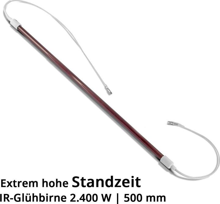 Produktbild Stahlwerk IR-Glühbirne 2.400 W 500 mm für Infrarot-Lacktrockner IL-2400 ST