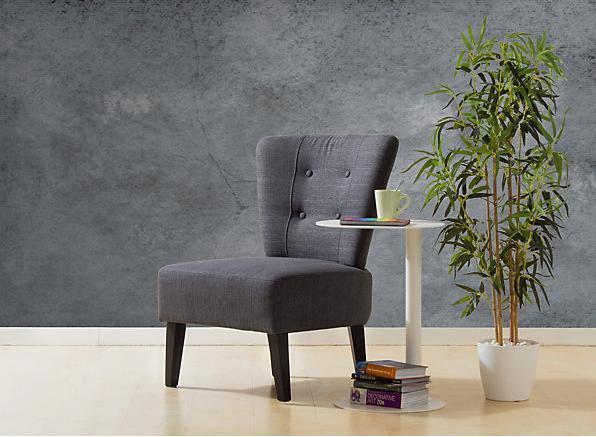 Produktbild Paperflow Sessel BRIGHTON, Füsse aus Massivholz, anthrazit