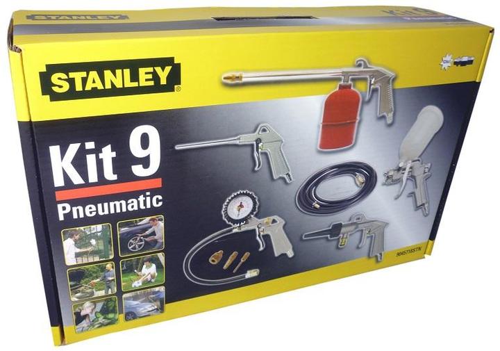 Actual product image Stanley Compressed air set 9 pieces