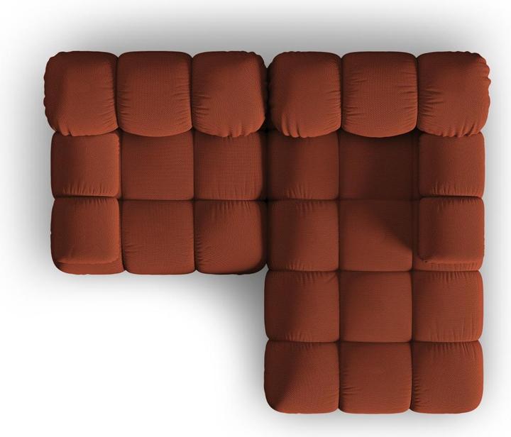 Image du produit Micadoni Canapé D'Angle Droit Modulaire, "Bellis", 3 Places, 188x155x70Fabriqué en Europe (Canapé d'angle)