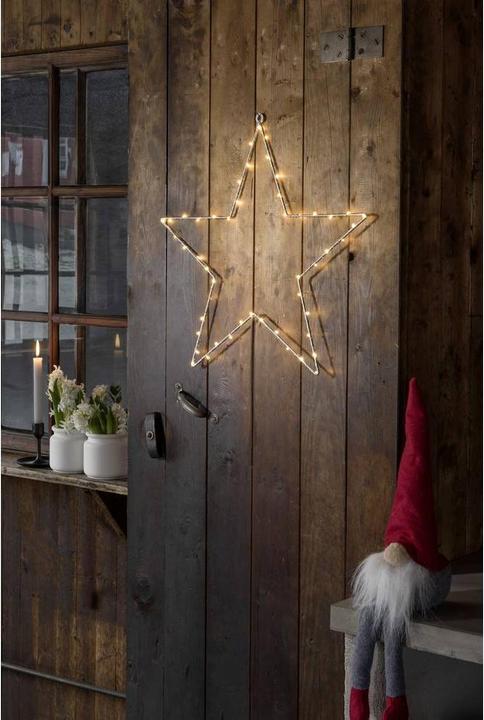 Actual product image Konstsmide LED Star Silver 50 LED