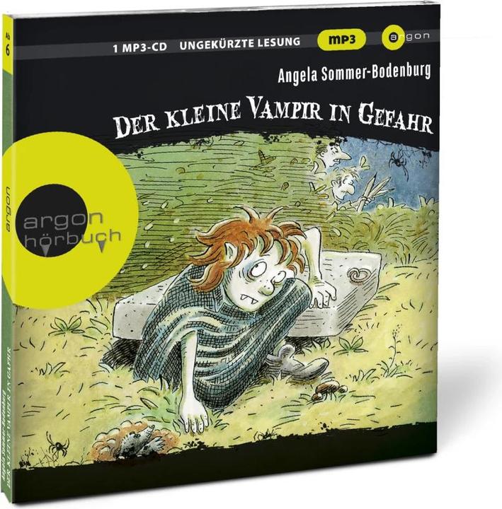 Actual product image The little vampire in danger (Angela Summer-Bodenburg, Henrik Albrecht, Catherine Thalbach, Amelie Glienke, German)