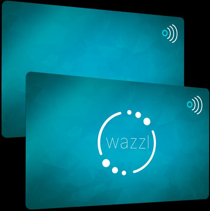 Actual product image wazzl Smartcard - Digital Business Card NFC