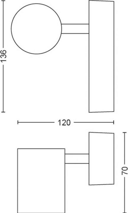 Produktbild Philips Hue Adore Basis BT (350 lm, GU10)