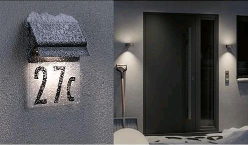 Produktbild Paulmann Solar Hausnummernleuchte (14 lm, IP44)