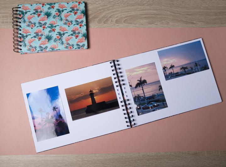 Image du produit Exacompta Album spirale 50p.bl anc 32x22cm FLAMINGO (32 x 22 cm)