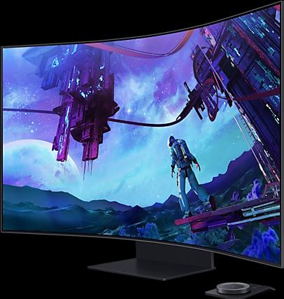 Actual product image Samsung Odyssey ARK - G97NC (3840 x 2160 Pixels, 55")