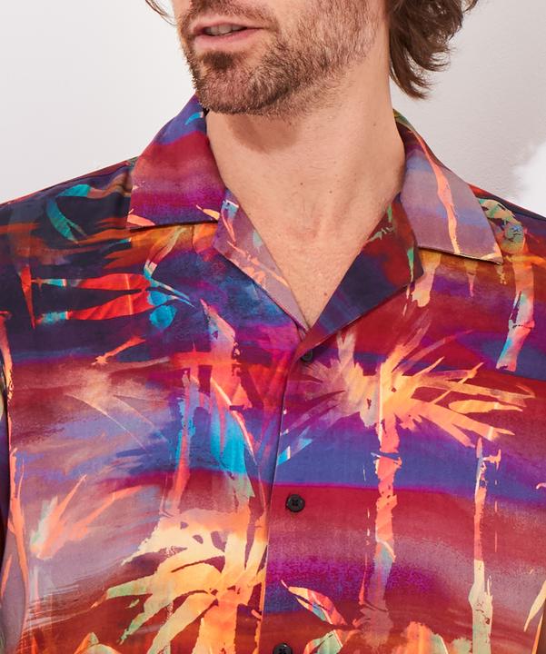 Immagine prodotto Joe Browns Sunset Palm Tree Short Sleeve Shirt (XL)