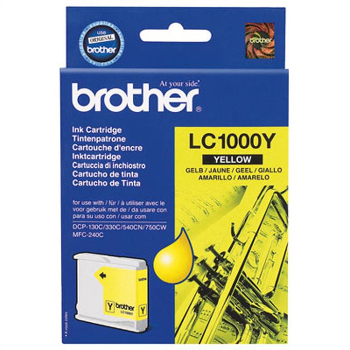 Actual product image Brother Lc-1000y (Y)