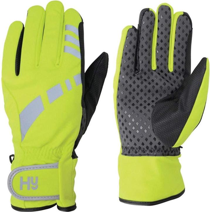 Image du produit Hy 5 Gants d'équitation multifonctionnels réfléchissants et imperméables pour adultes (L)