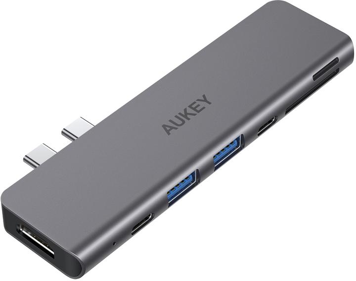 Actual product image Aukey CB-C76 (USB-C, 7 Ports)