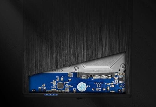 Produktbild Axagon EE35-XA3 - HDD-Gehäuse - 3.5 Zoll - SATA - Serial ATA II - Serial ATA III - 5 Gb (3.5")