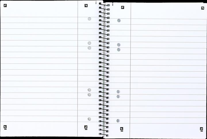 Actual product image Oxford College notebook (A5, Lined, Hardcover)