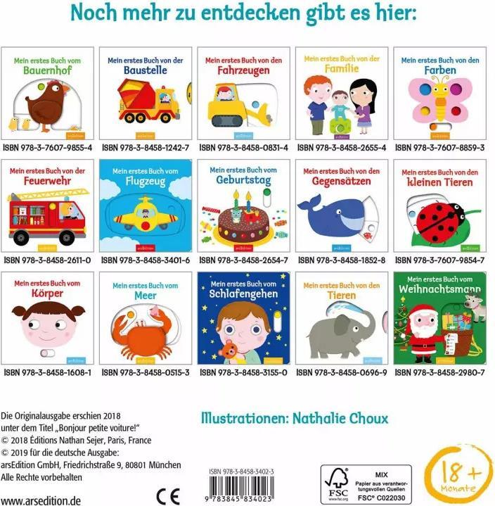 Immagine prodotto Mein erstes Buch vom Auto (Tedesco)