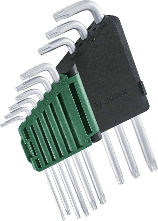Actual product image Bosch Professional BOSCH Allen key set, 1600A02Z9C, 9-piece