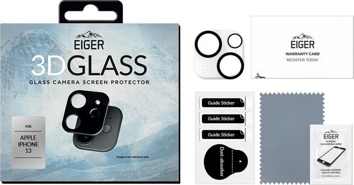 Actual product image Eiger Mountain Glass Lens (1 Piece, Apple iPhone 13)