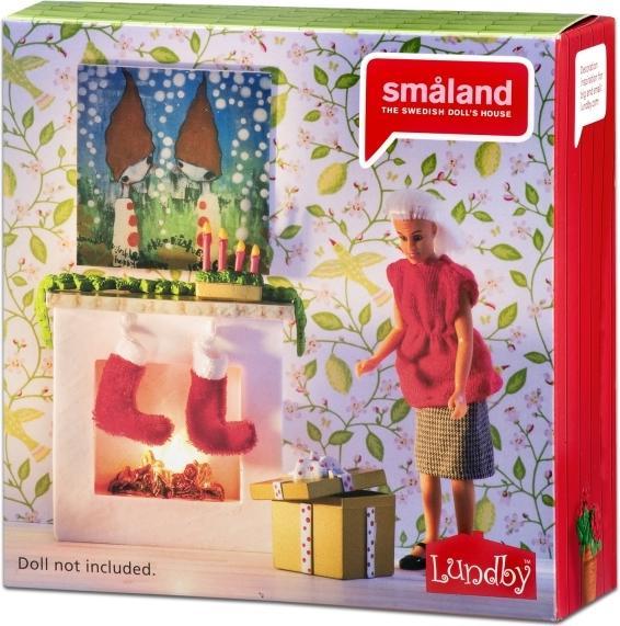 Micki Lundby fireplace set