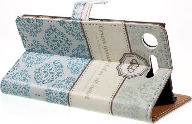 Actual product image Magnetic leather case with pattern (Sony Xperia XZ1)