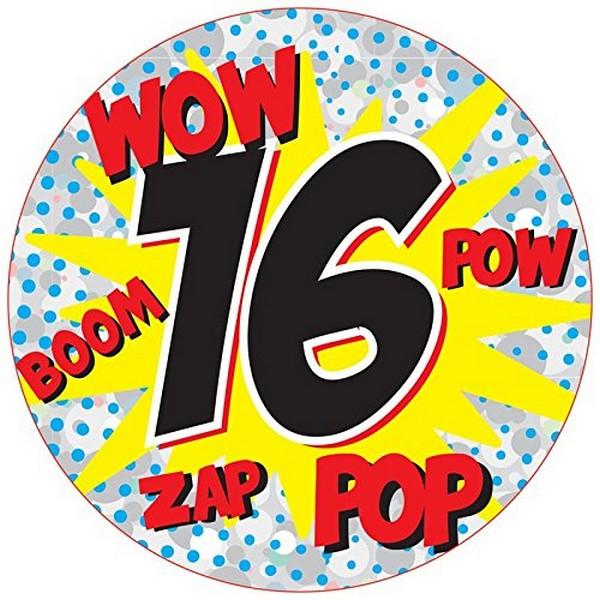 Generic PartyButton 16. Geburtstag