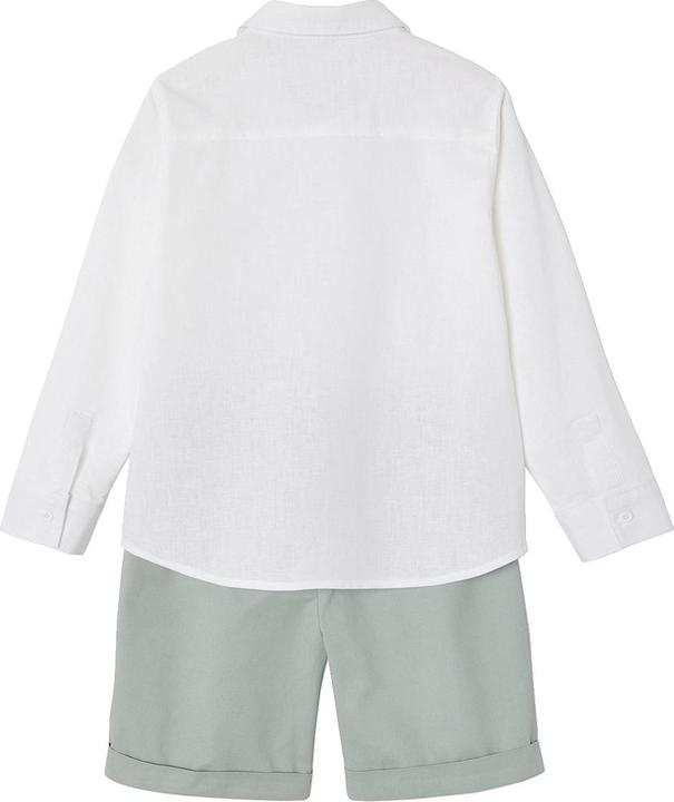 Produktbild Vertbaudet Festliches Jungen-Set: Hemd mit Stehkragen & Shorts (92)