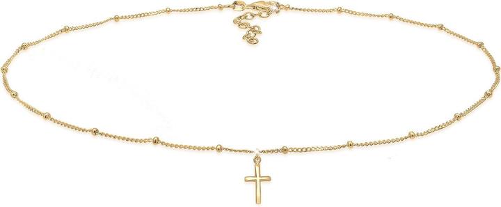 Elli Choker, Kreuz (925er Sterling Silber, 36 cm)