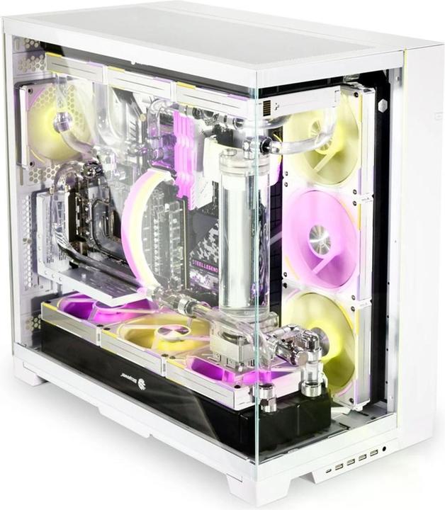 Immagine prodotto Lian-Li O11 Dynamic EVO XL Big Tower - bianco (E-ATX, ATX, mATX, Mini-ITX)