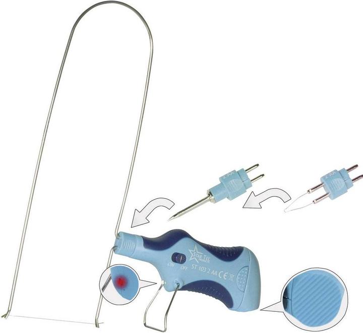 Productafbeelding Star Tec Hot Wire Cutter / Soldeerbout / Brandijzer Multitool
