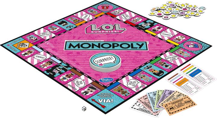 Image du produit Monopoly LOL Surprise! (Italien)