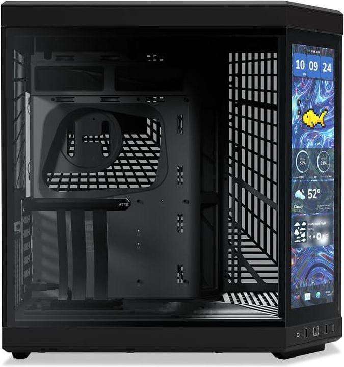 Actual product image Hyte Y70 Touch Infinite (ITX, ATX, mATX, E-ATX)