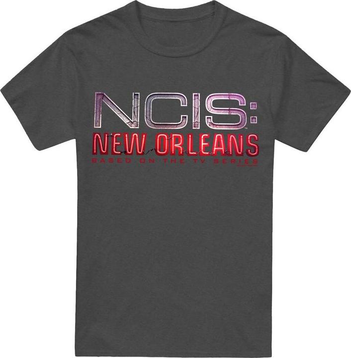 Immagine prodotto NCIS: New Orleans Maglietta Insegna al Neon Adulto Unisex (L)