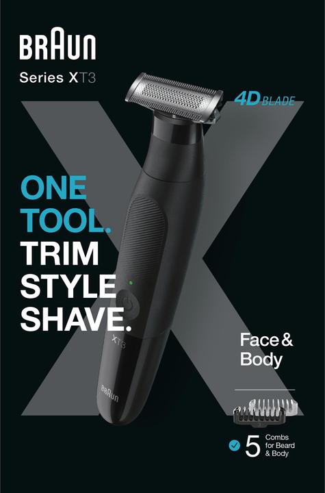 Actual product image Braun Series X XT3200