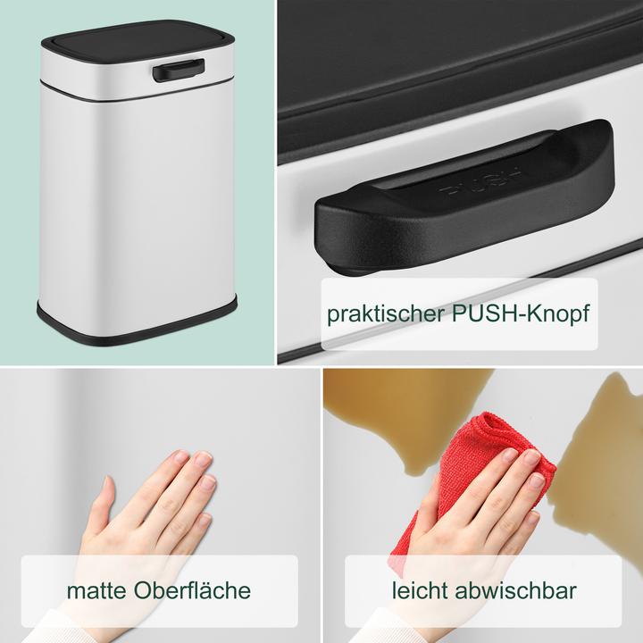 Actual product image Relaxdays kitchen bin (5 l)