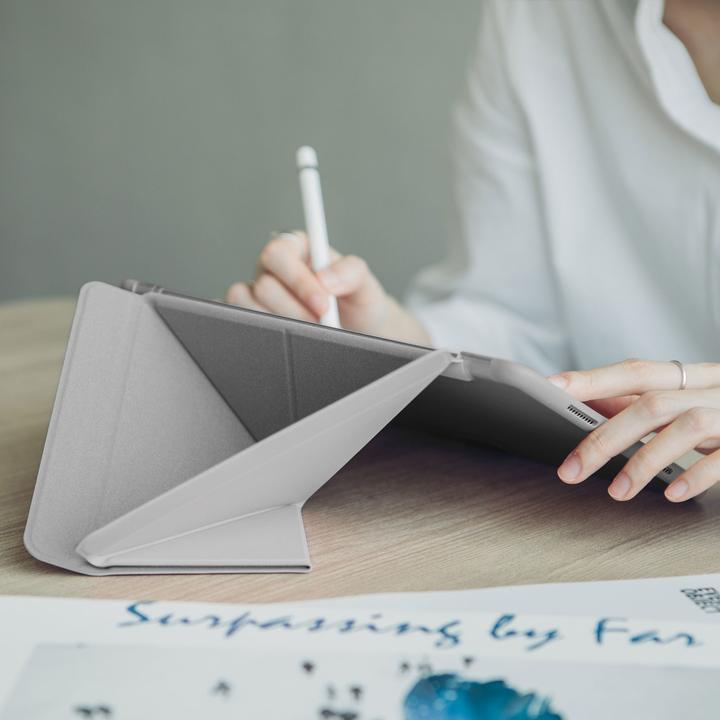 Actual product image Moshi VersaCover for iPad Pro/Air (10.5-inch) - Gray (iPad Air, iPad Pro)