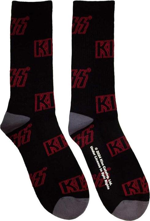 Produktbild KISS Socken Rundum bedruckt (40.5 - 45.5)