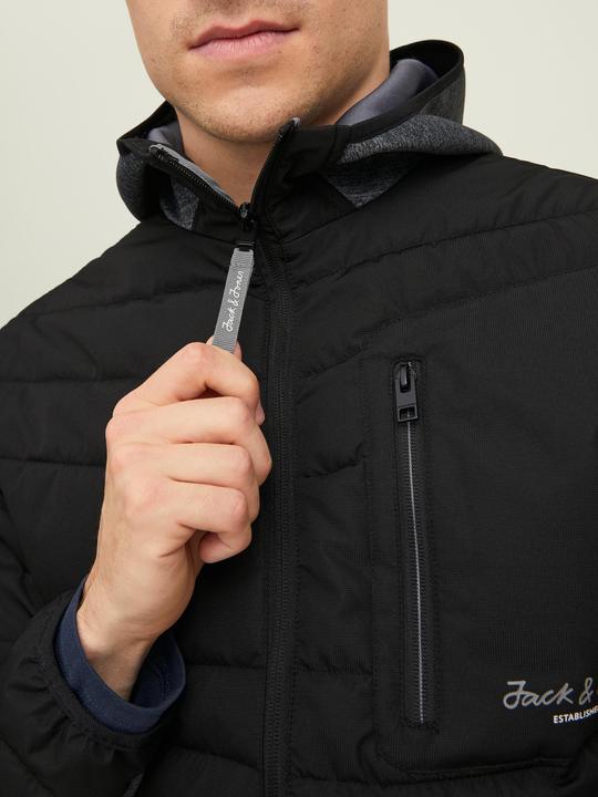 Actual product image Jack & Jones Hybrid Sweat Puffer Jacket (XL)