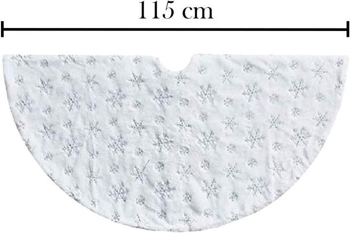 Actual product image Hermex Christmas tree skirt Christmas tree mat Christmas tree rug Christmas tree rug (1 -part)
