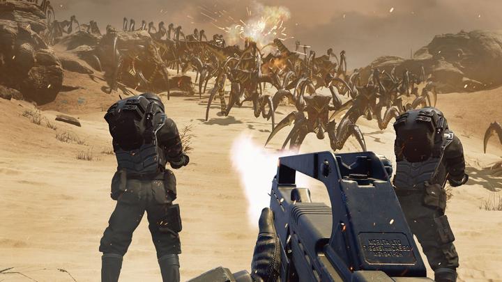 Actual product image Knights Peak Starship Troopers Extermination (PS5, DE)