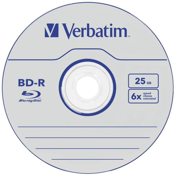 Produktbild Verbatim BD-R (25 x)