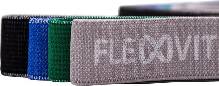 Immagine prodotto Flexvit Powerbands Set (1 m, Light, Medio, Strong, Extra strong)