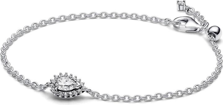 Produktbild Pandora Funkelndes Birnen Kranz Gliederarmband (18 cm, Sterling-Silber)