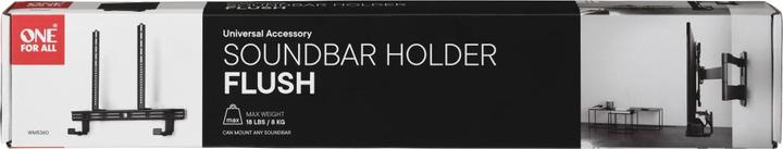 Actual product image One for All WM5360 soundbar mount (1 pcs., Wall installation, Not movable)