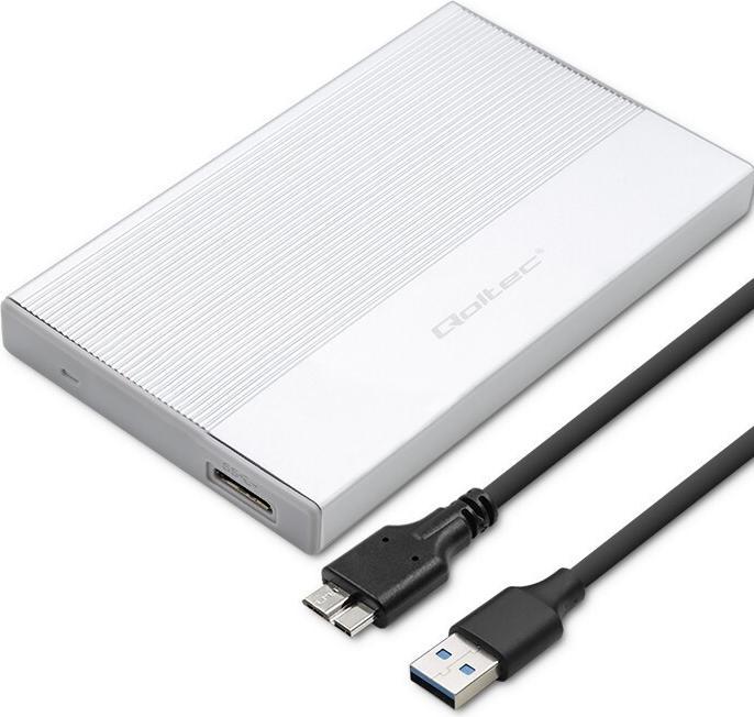 Immagine prodotto Qoltec Custodia per SSD HDD da 2,5 pollici, SATA, USB3.0, 2TB