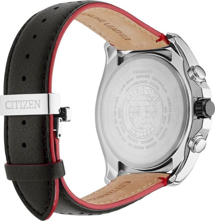 Productafbeelding Citizen AT9036-08E Eco-Drive heren radiogestuurd horloge saffierglas 20ATM 44mm (Radiogestuurde klok, 44 mm)