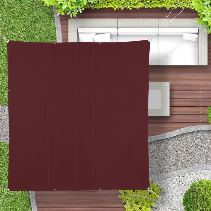 Image du produit Relaxdays Voile d'ombrage (400 x 400 x 0.1 cm)